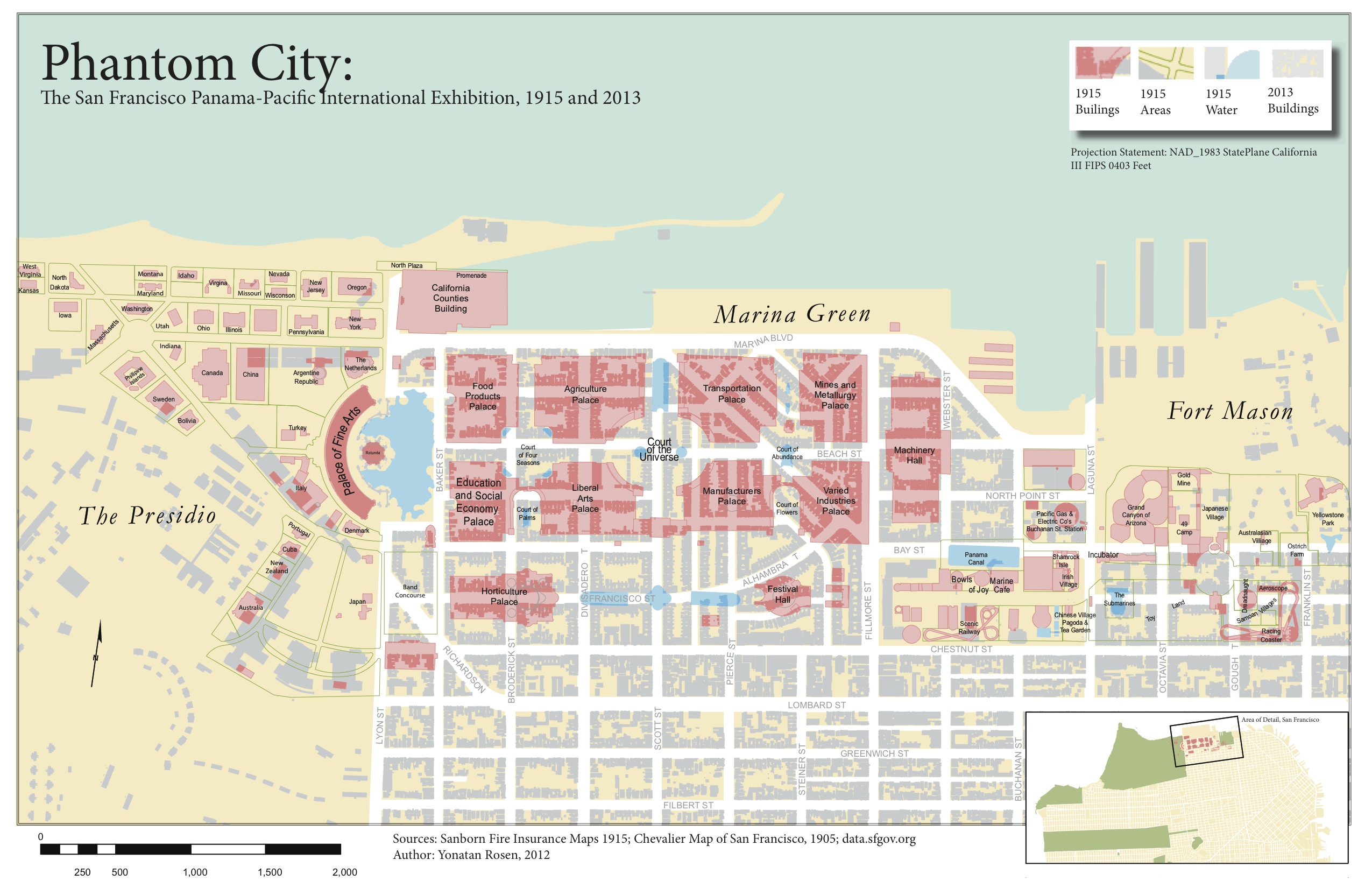 “Phantom City The San Francisco Panama Pacific International Exhibition 1915 and 2013”