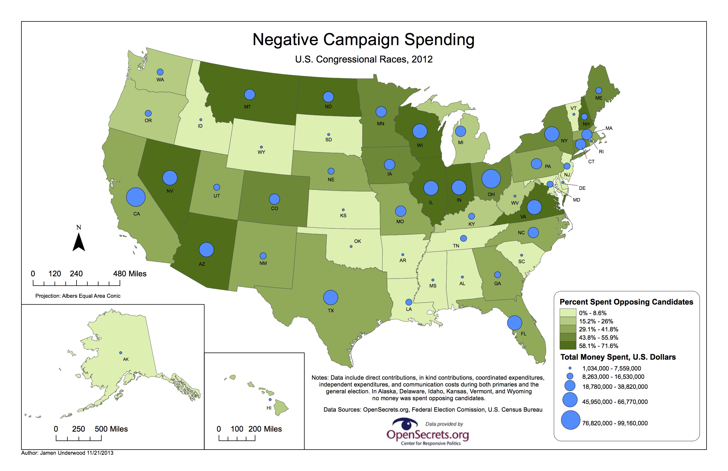 Jamen Underwood: Negative Campaign Spending