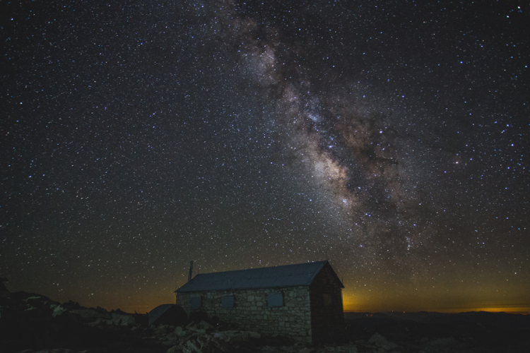 Skyglow on the horizon