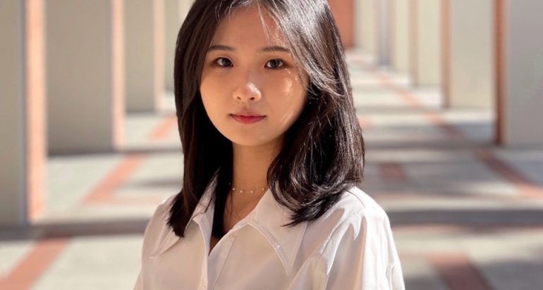 GeoDesign major Jasmine Wu receives prestigious Bovard award