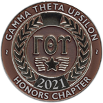 Three-peat Honors for SSI’s Gamma Theta Upsilon Chapter